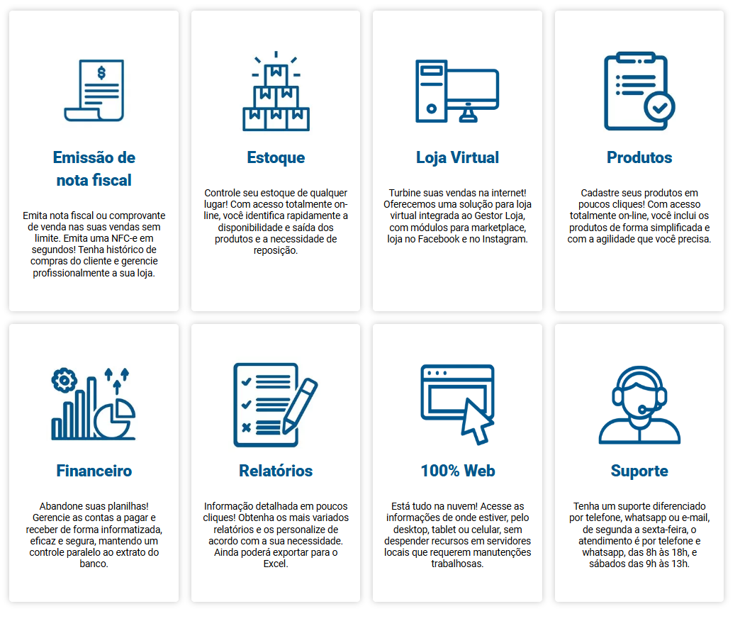 sistema-para-loja-pequena-funcionalidades Sistema para loja pequena